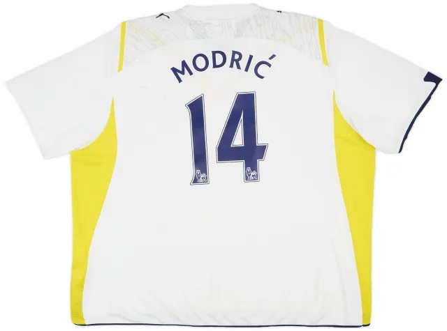 Puma 2009-10 Tottenham Home Shirt Modric #14 - 7/10 - (XXL)