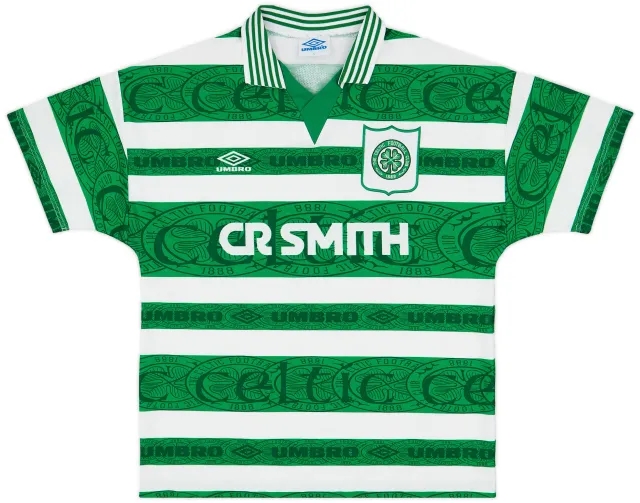 Umbro 1995-97 Celtic Home Shirt - 7/10 - (L)