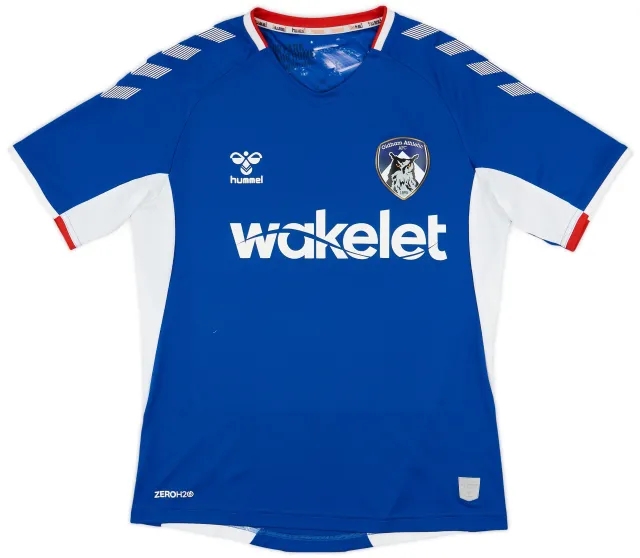 Hummel 2019-20 Oldham Home Shirt - 8/10 - (M)
