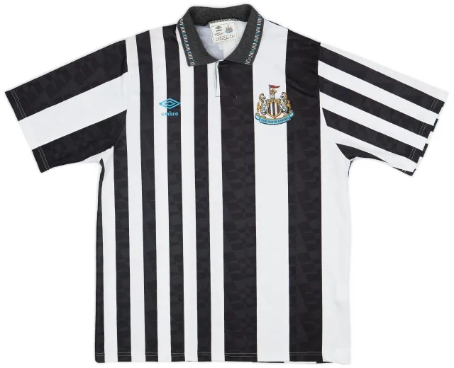 Umbro 1991-93 Newcastle Home Shirt - 6/10 - (L)