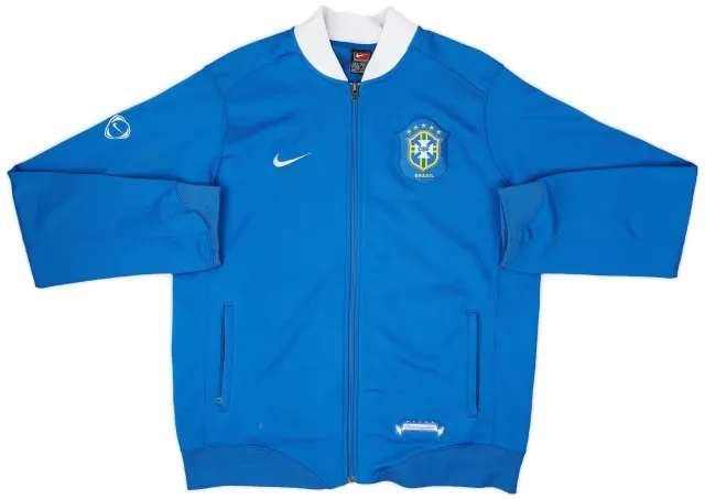 2006-07 Brazil Nike Track Jacket - 5/10 - (XL)