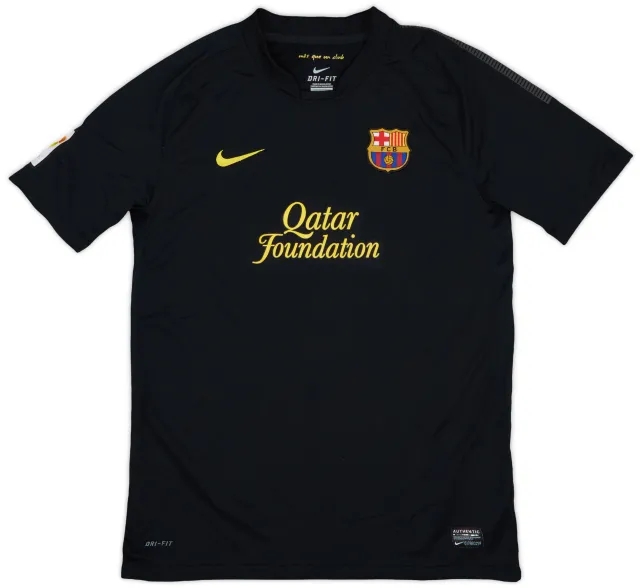 Nike 2011-12 Barcelona Away Shirt - 9/10 - (XL.Boys)