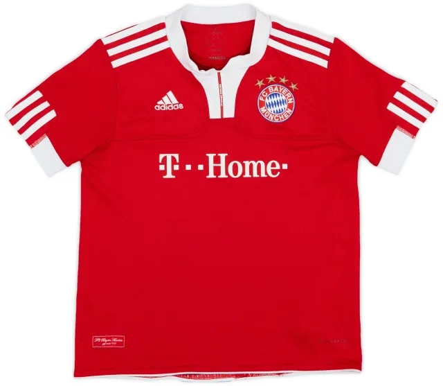 adidas 2009-10 Bayern Munich Home Shirt - 7/10 - (S.Boys)