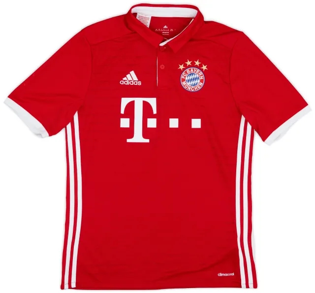 adidas 2016-17 Bayern Munich Home Shirt - 8/10 - (XL.Boys)