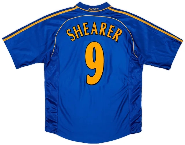 adidas 1998-99 Newcastle Away Shirt Shearer #9 - 10/10 - (L)