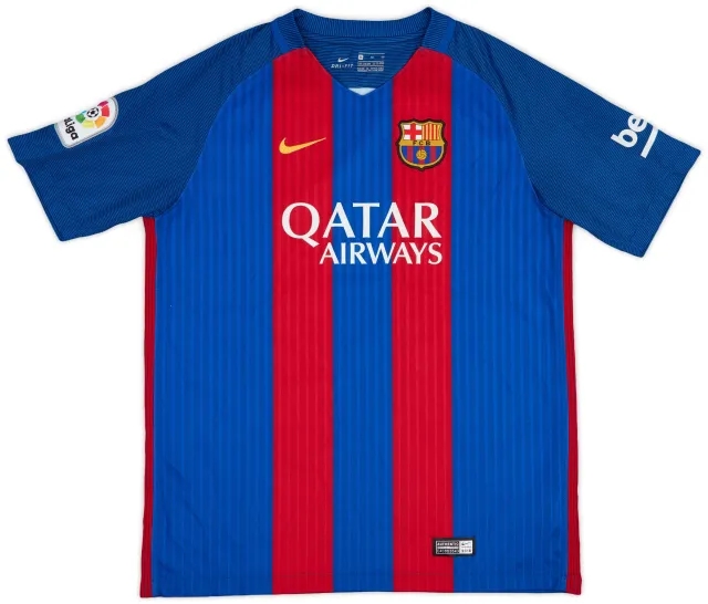 Nike 2016-17 Barcelona Home Shirt - 9/10 - (XL.Boys)