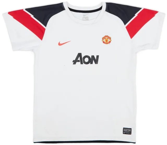 Nike 2010-12 Manchester United Away Shirt - 5/10 - (7-8 Years)