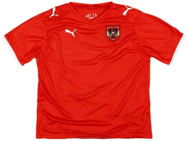 Puma 2008-09 Austria Home Shirt - 8/10 - (L.Boys)