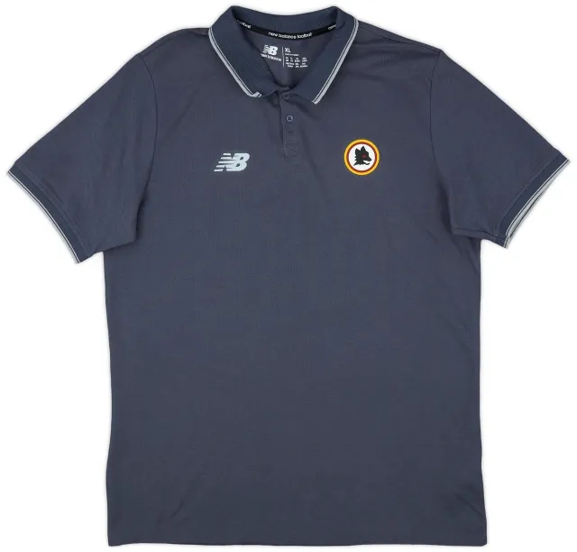 2021-22 Roma New Balance Polo Shirt - 10/10 - (XL)