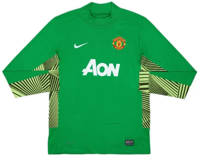 Nike 2011-12 Manchester United GK Shirt - 8/10 - (L.Boys)