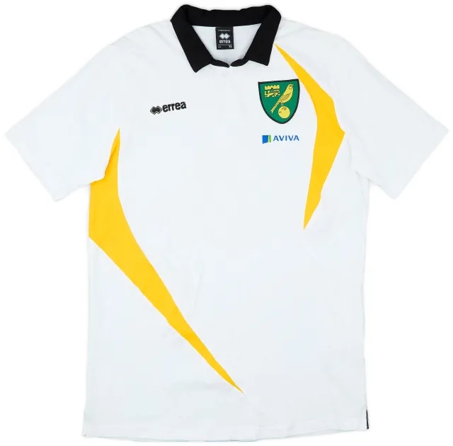 2014-15 Norwich City Errea Polo Shirt - 8/10 - (XL)