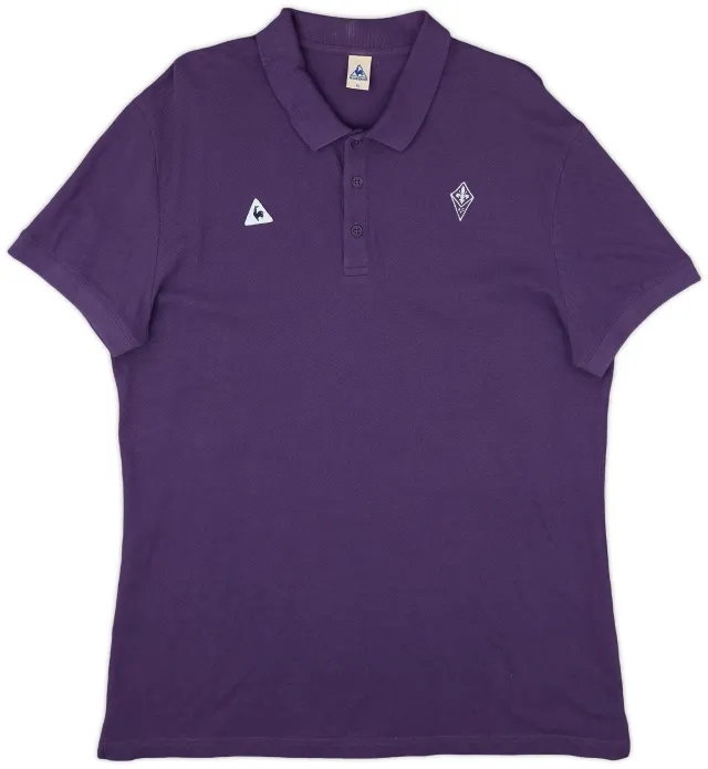 2015-17 Fiorentina Le Coq Sportif Polo Shirt - 8/10 - (XL)