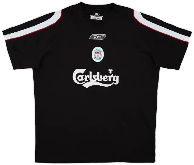 2001-02 Liverpool Reebok Training Shirt - 7/10 - (M)