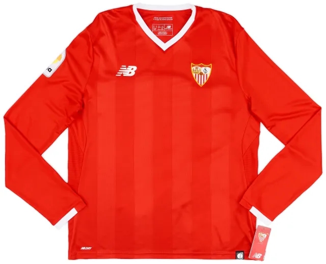 NewBalance 2017-18 Sevilla Away L/S Shirt (L)