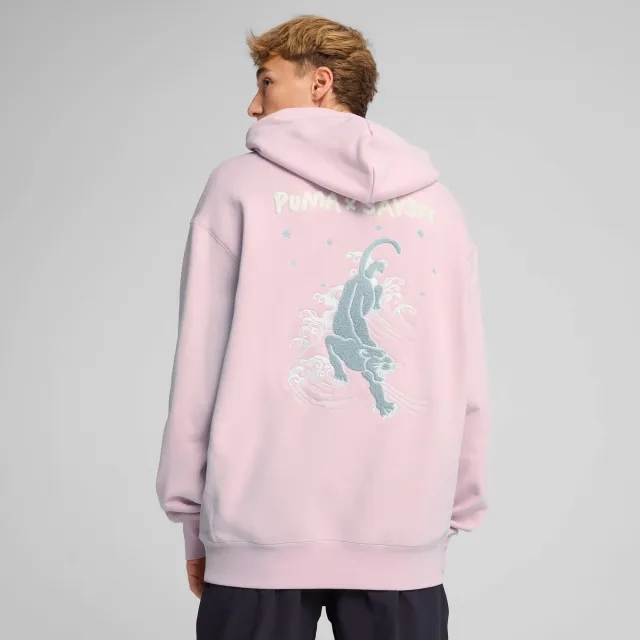 PUMA x Saysky Hoodie Unisex, Rose Mauve