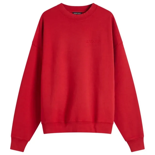 Anine Bing Women's Miles Sweatshirt Red