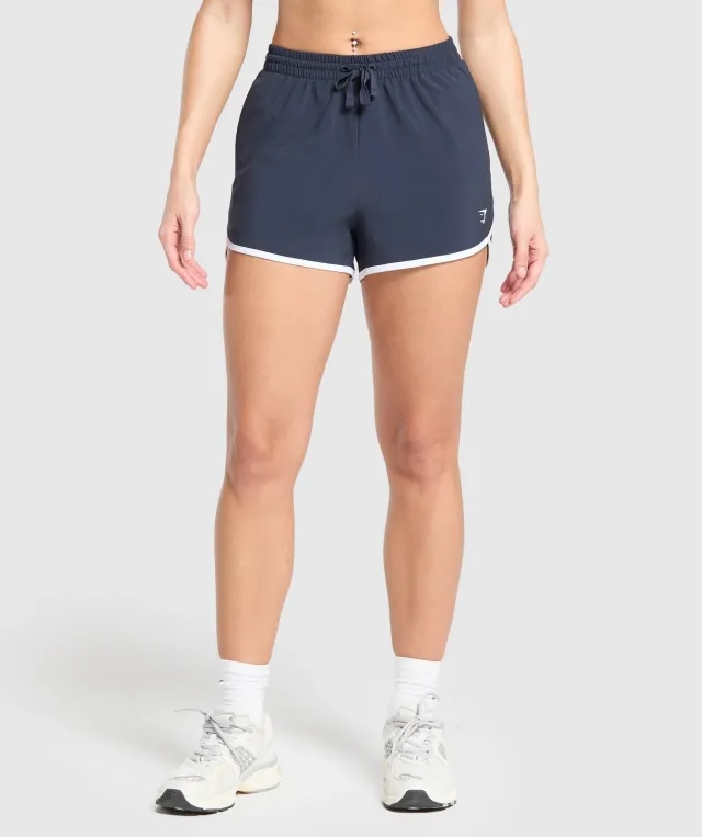 Gymshark Training Contrast Loose Shorts 2.5 - Heavy Blue