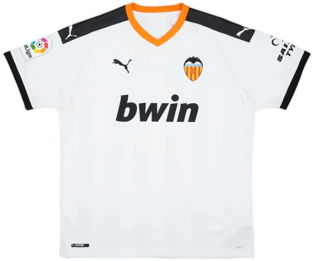 Puma 2019-20 Valencia Home Shirt - 7/10 - (XL)