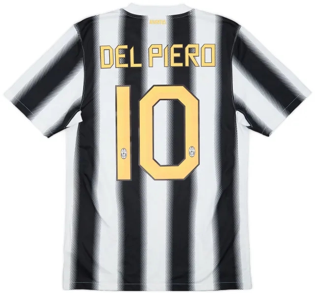 Nike 2011-12 Juventus Home Shirt Del Piero #10 - 8/10 - (S)