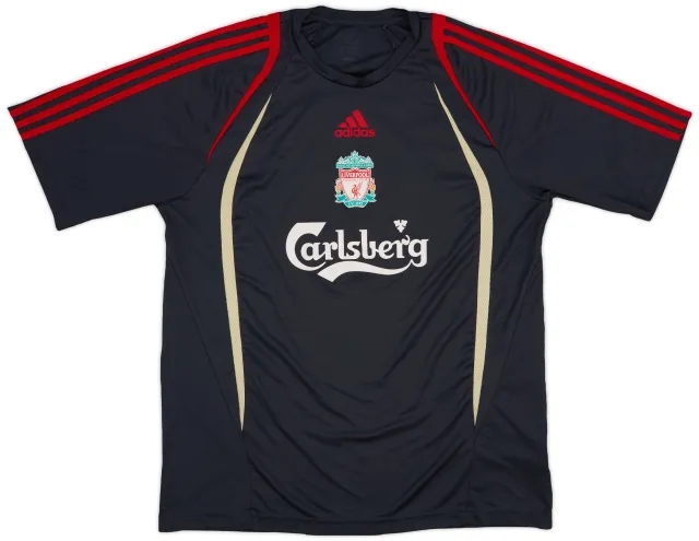 2009-10 Liverpool adidas Training Shirt - 7/10 - (L)