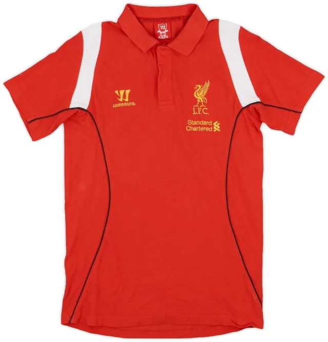 2012-13 Liverpool Warrior Polo Shirt - 8/10 - (XL.Boys)