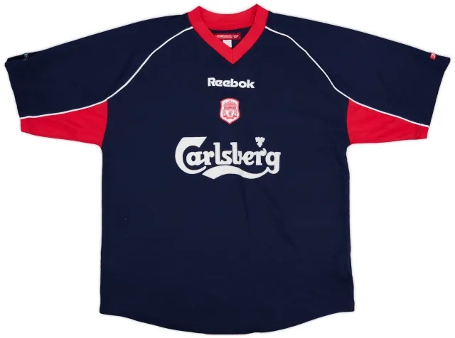 2000-01 Liverpool Reebok Training Shirt - 7/10 - (M)