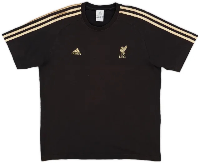 2011-12 Liverpool adidas Cotton Tee - 9/10 - (M)