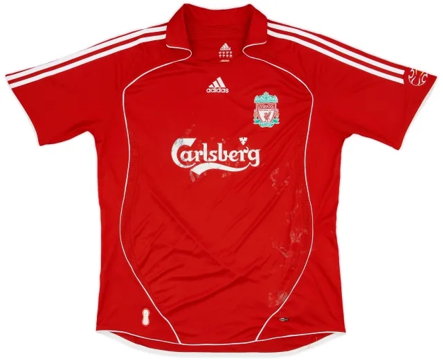 adidas 2006-08 Liverpool Home Shirt - 5/10 - (XL)