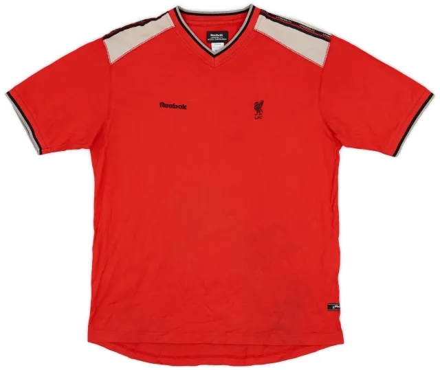 2002-03 Liverpool Reebok Training Shirt - 8/10 - (L)