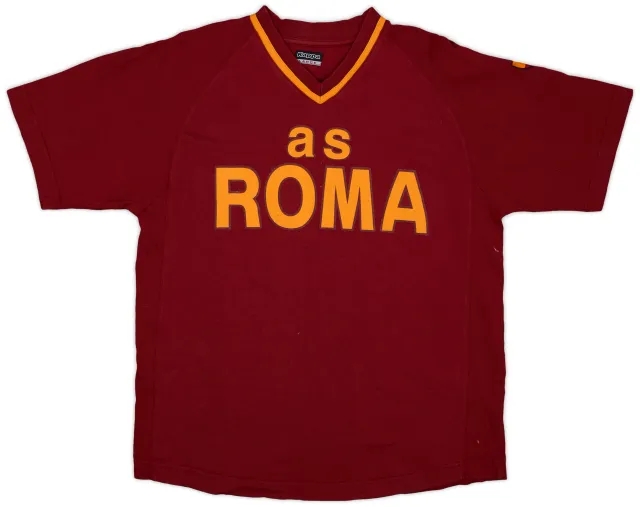 2009-10 Roma Kappa Cotton Tee - 9/10 - (L)