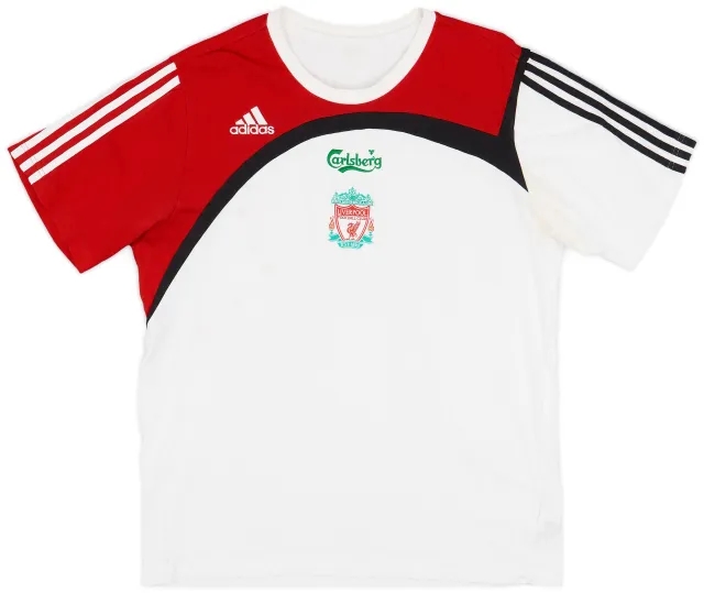 2007-08 Liverpool adidas Training Shirt - 6/10 - (L)