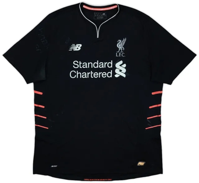 NewBalance 2016-17 Liverpool Away Shirt - 5/10 - (XL)