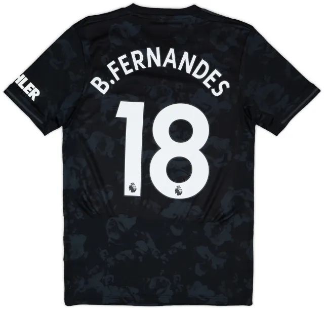 adidas 2019-20 Manchester United Third Shirt B.Fernandes #18 - 9/10 - (S)
