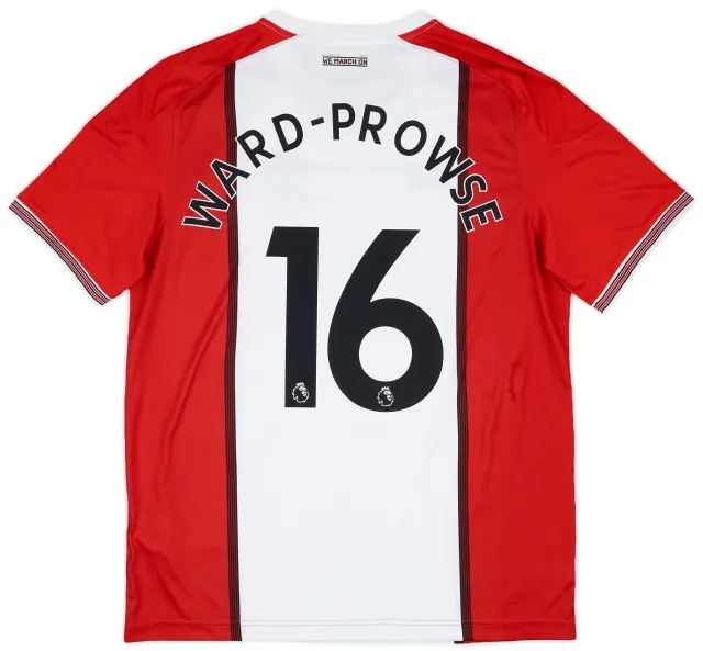 Under Armour 2017-18 Southampton Home Shirt Ward-Prowse #16 - 7/10 - (XL)
