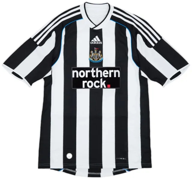 adidas 2009-10 Newcastle Home Shirt - 8/10 - (S)