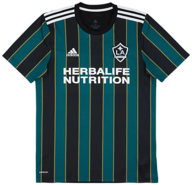adidas 2021 LA Galaxy Away Shirt - 9/10 - (M)