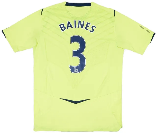 Umbro 2008-09 Everton Third Shirt Baines #3 - 8/10 - (L)