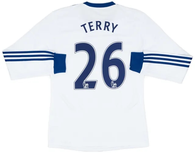 adidas 2013-14 Chelsea Away L/S Shirt Terry #26 - 8/10 - (S)