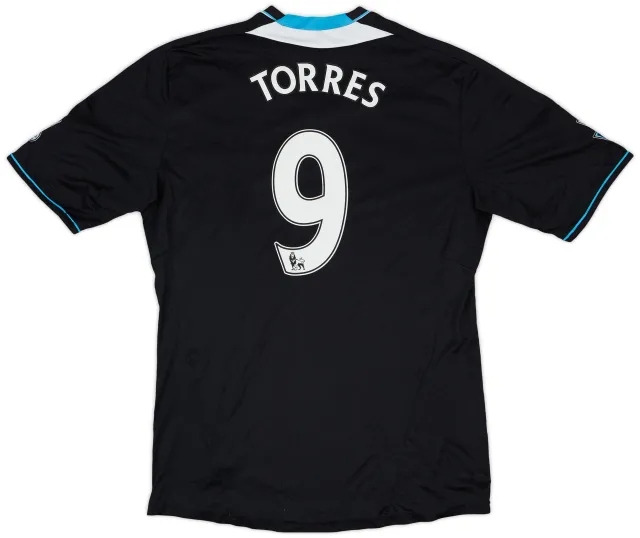 adidas 2011-12 Chelsea Away Shirt Torres #9 - 6/10 - (L)