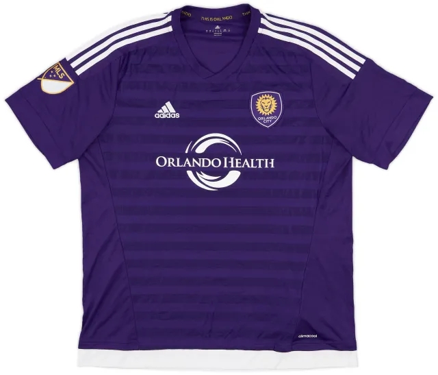 adidas 2016 Orlando City Home Shirt - 7/10 - (XL)