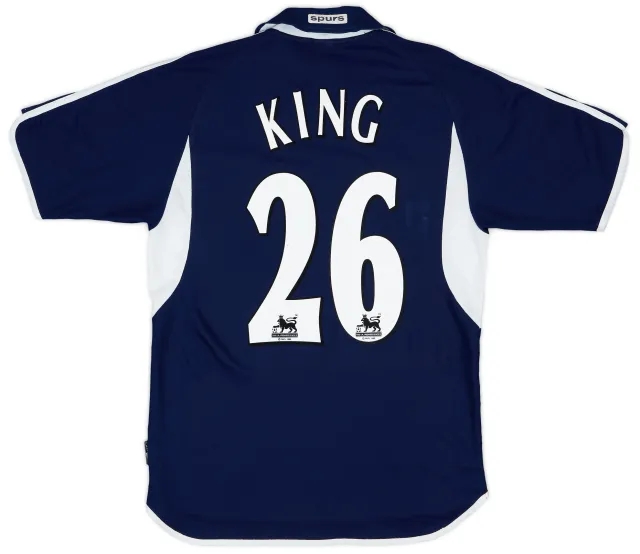 adidas 2000-01 Tottenham Away Shirt King #26 - 8/10 - (S)