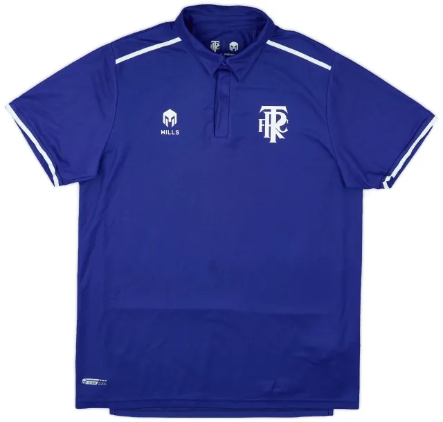 Polo Shirts 2021-22 Tranmere Rovers Mills Polo Shirt - 9/10 - (XXL)