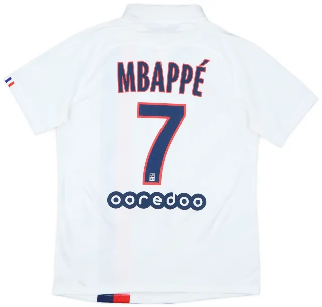 Nike 2019-20 Paris Saint-Germain Authentic Third Shirt Mbappe #7 - 10/10 - (M)