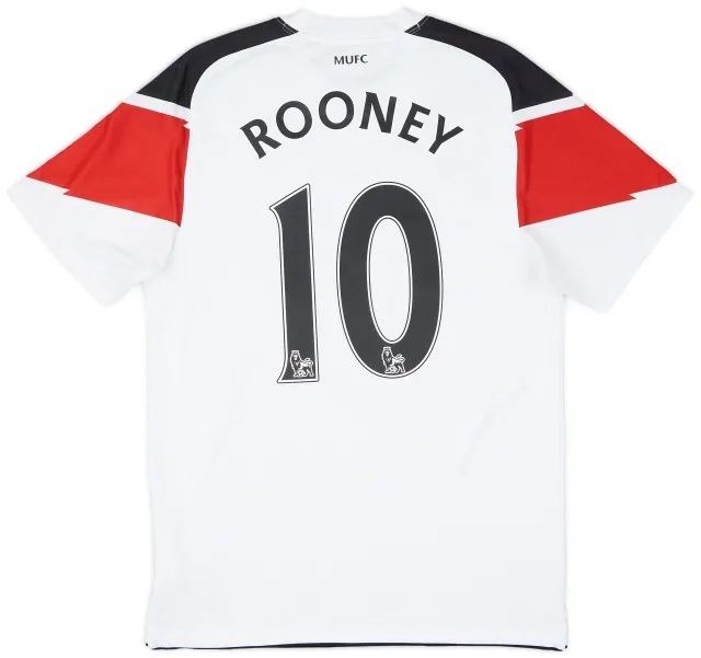 Nike 2010-12 Manchester United Away Shirt Rooney #10 - 4/10 - (S)