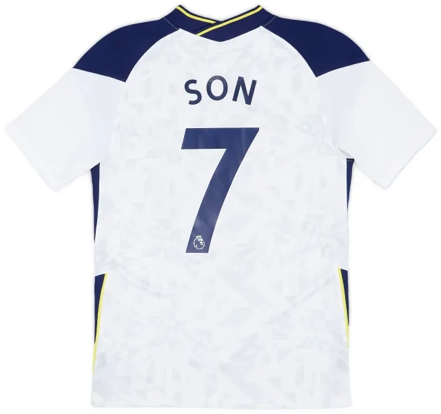 Nike 2020-21 Tottenham Home Shirt Son #7 - 9/10 - (S)