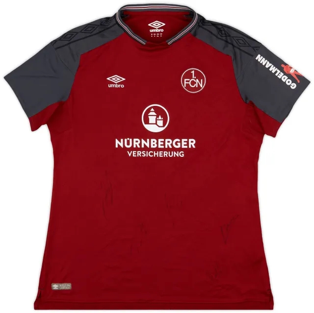 Umbro 2017-18 Nurnberg Signed Home Shirt - 8/10 - (Women's XL)