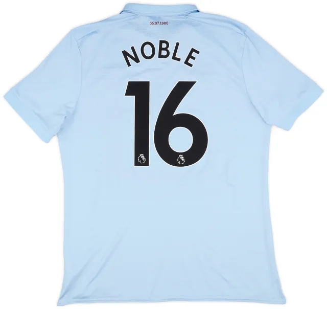 Umbro 2017-18 West Ham Third Shirt Noble #16 - 8/10 - (XL)