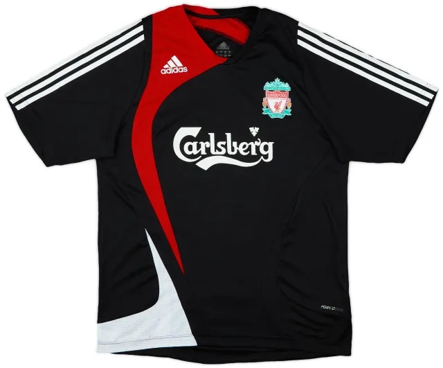 2007-08 Liverpool adidas Formotion Training Shirt - 8/10 - (L)