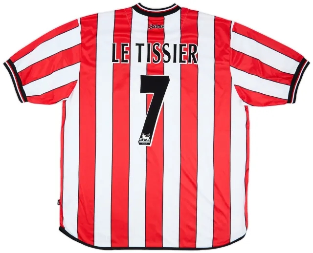 2001-03 Southampton Home Shirt Le Tissier #7 - 9/10 - (XXL)