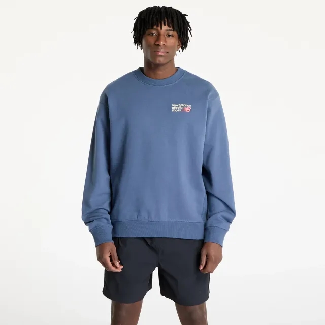 Sweatshirt New Balance Athletics Premium Logo Crew Sweatshirt Vintaing Xxl